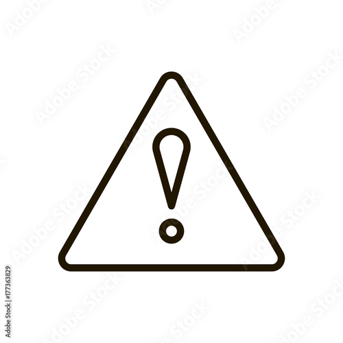 Line flat icon