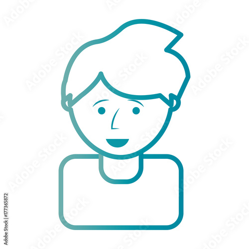 man face vector illustration