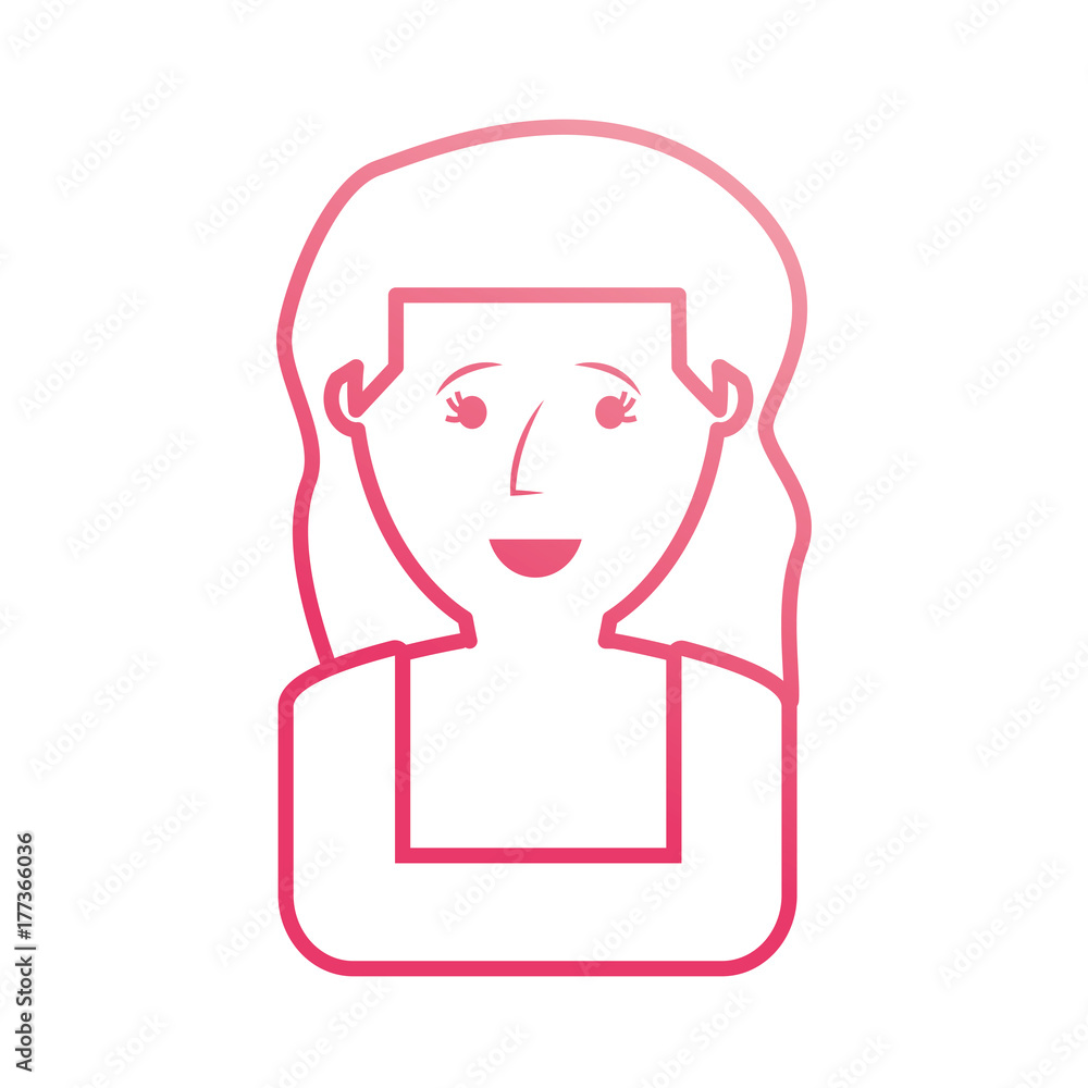 woman face vector illustration woman face vector illustration