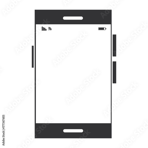 smartphone device isolated icon