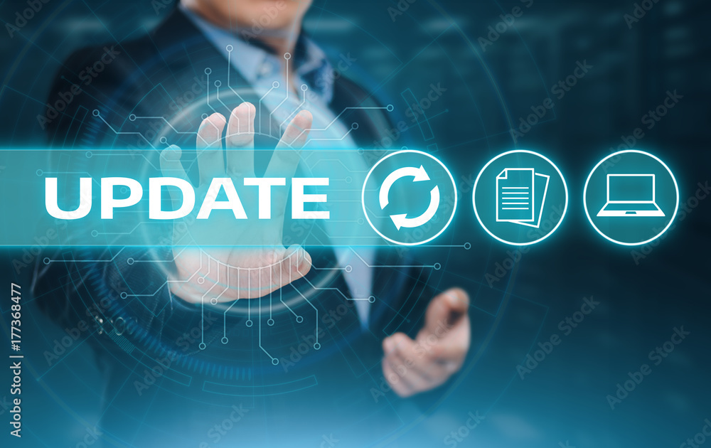 Update Software Computer Program Upgrade Business technology Internet ...