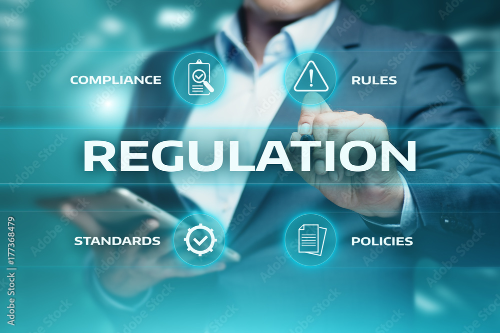 Regulation Compliance Rules Law Standard Business Technology concept Regulation Compliance Rules Law Standard Business Technology concept