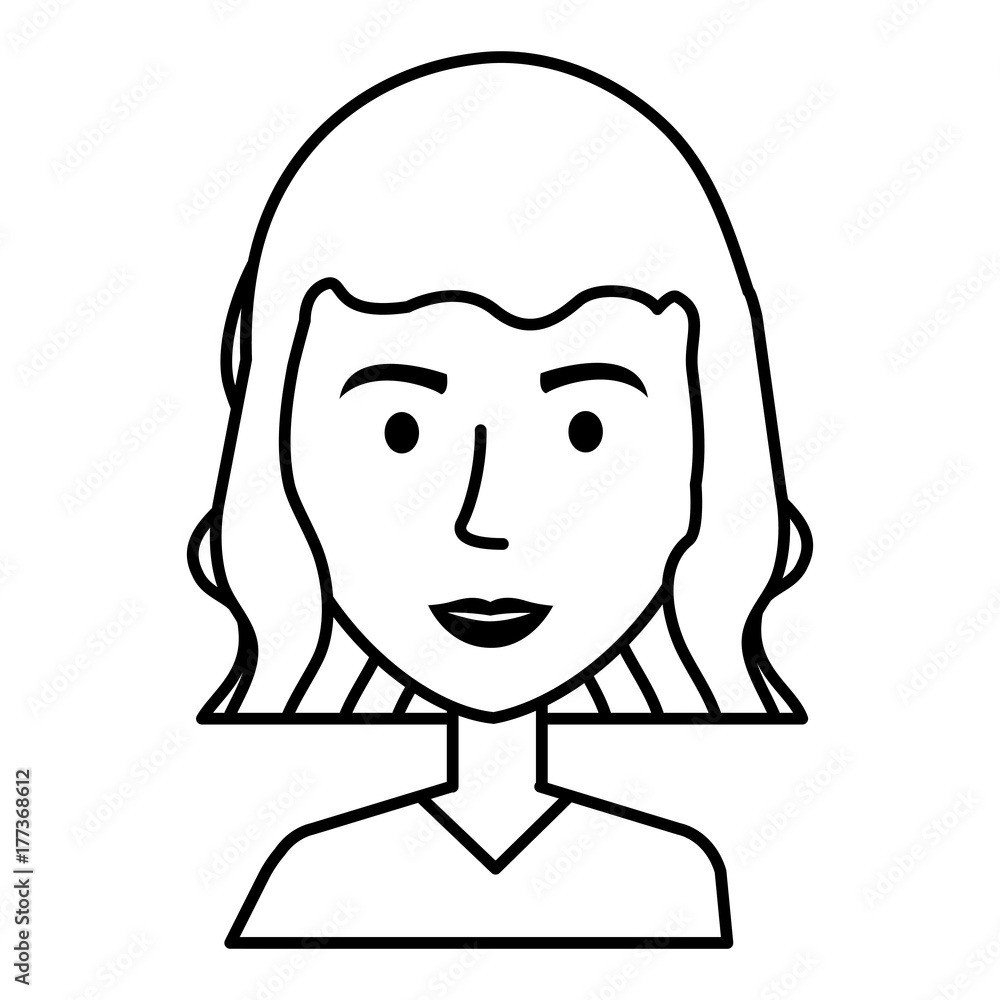 beautiful woman avatar character beautiful woman avatar character