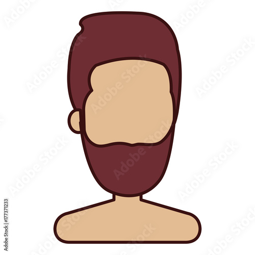 young man shirtless avatar character