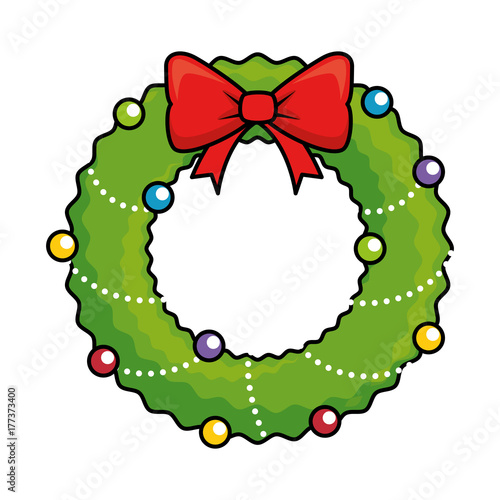 merry christmas wreath crown