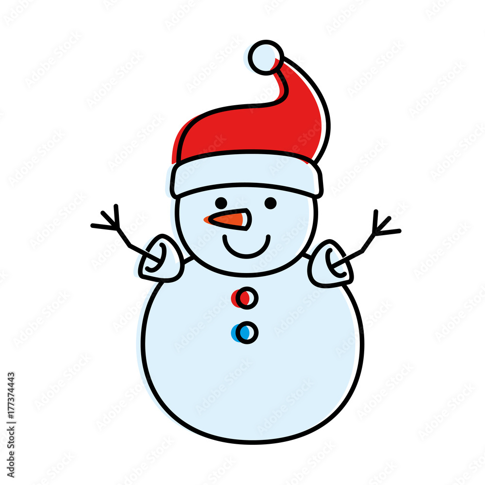 cute snowman character icon cute snowman character icon