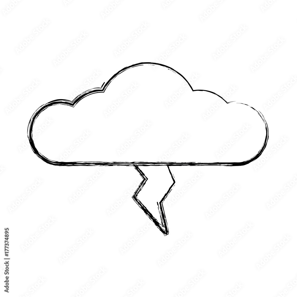 Cloud weather symbol icon vector illustration graphic design Cloud weather symbol icon vector illustration graphic design