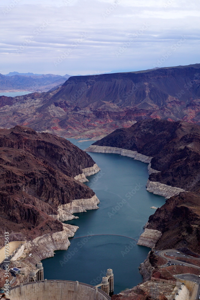 Fototapeta premium hoover dam & the colorado river