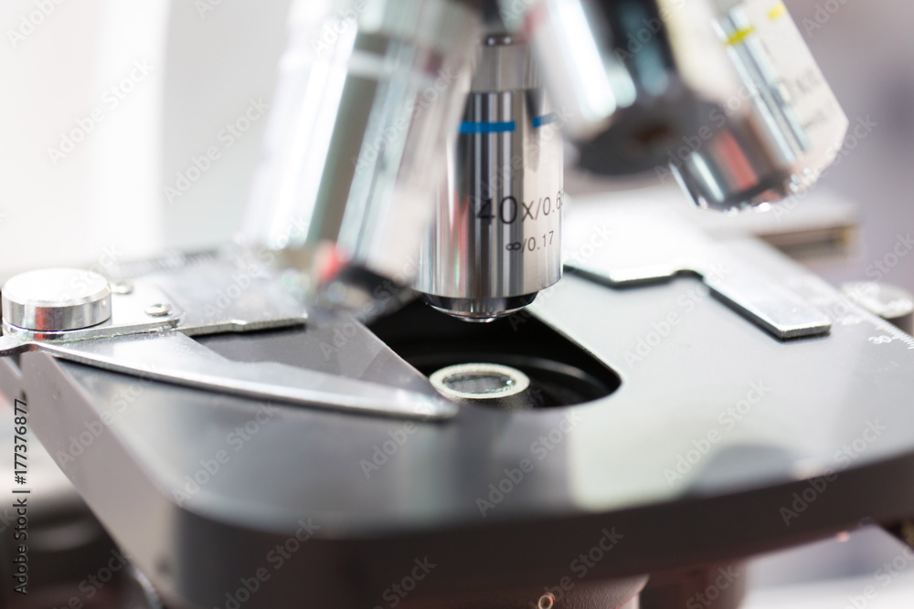 Equipment for medical laboratories, microscope. Equipment for medical laboratories, microscope.