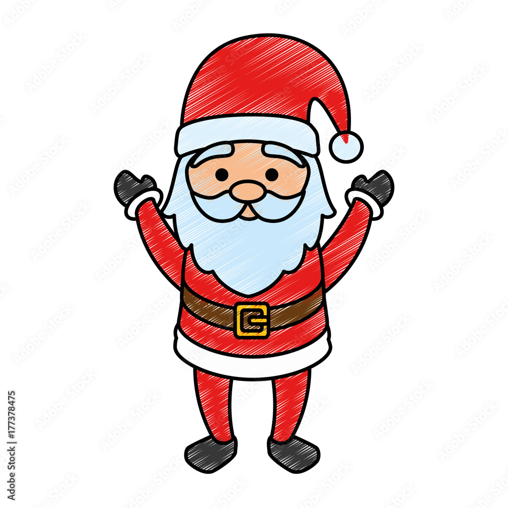 cute santa claus character vector illustration design cute santa claus character vector illustration design