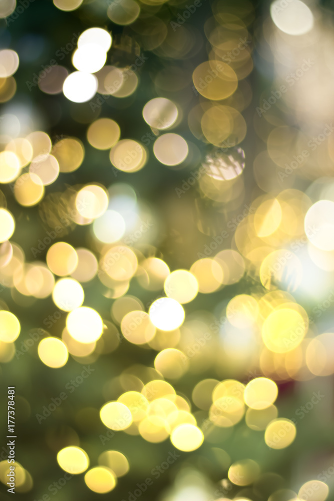 Weihnachtlicher Hintergrund mit Bokeh Weihnachtlicher Hintergrund mit Bokeh