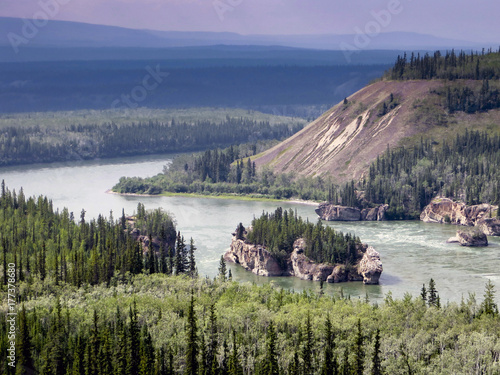 Yukon river (Canada) photo