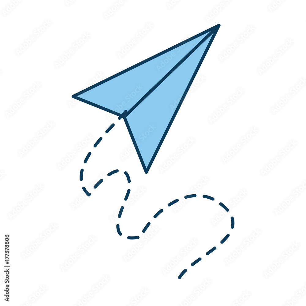 airplane paper flying icon vector illustration design airplane paper flying icon vector illustration design