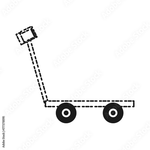 handcart icon image
