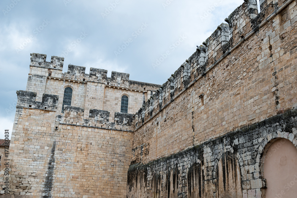 Details of the Monastery of Santes Creus 12th century Cistercian abbey (Tarragona-Spain)