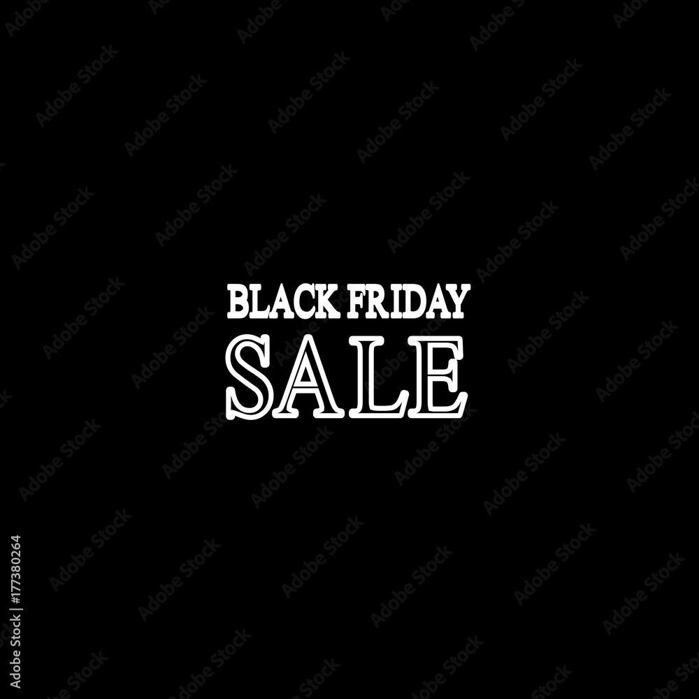 Obraz premium Vector posters for advertisement Black Friday