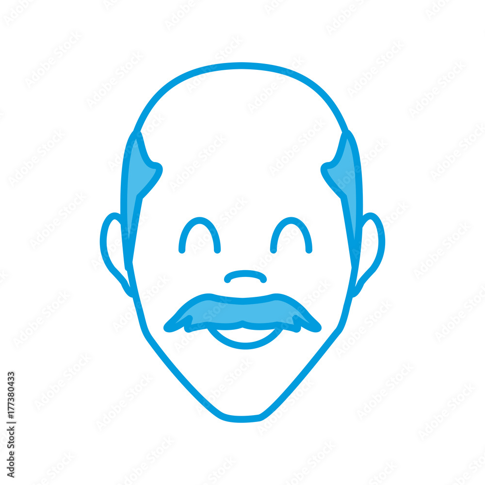 Man smiling face icon vector illustration graphic design Man smiling face icon vector illustration graphic design