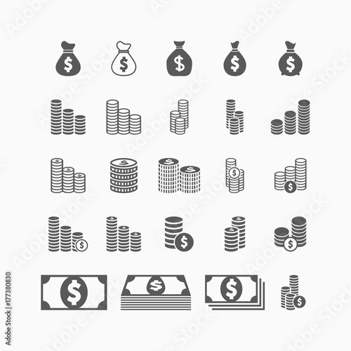 money, coins icon