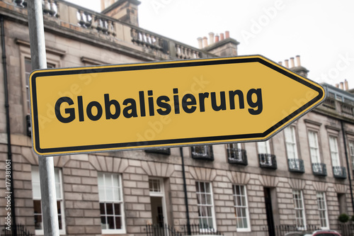 Schild 238 - Globalisierung
