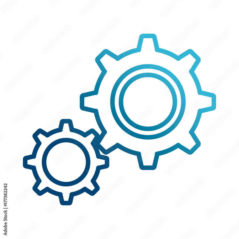 Gears machinery pieces icon vector illustration graphic design Gears machinery pieces icon vector illustration graphic design