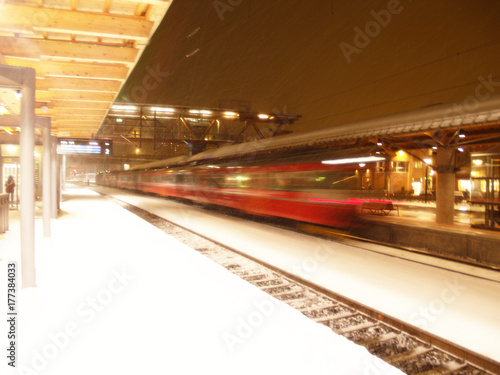Train in motion © Thomas