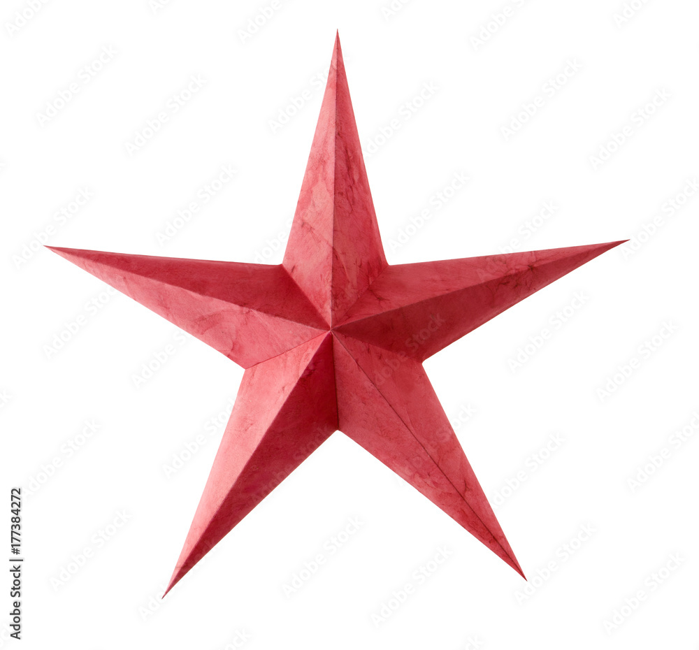 Obraz premium Roter Weihnachtsstern