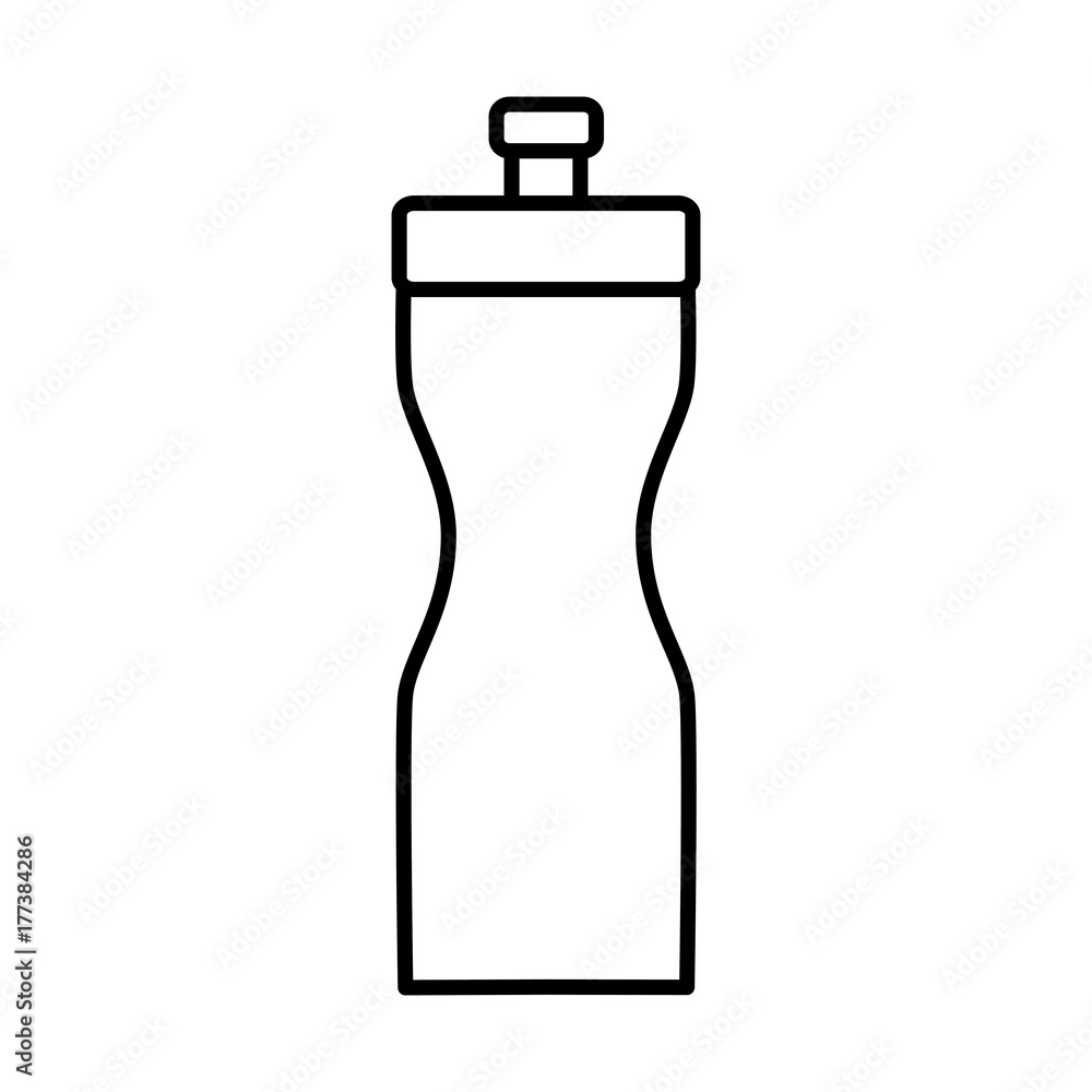 Thermo water bottle icon vector illustration graphic design Thermo water bottle icon vector illustration graphic design