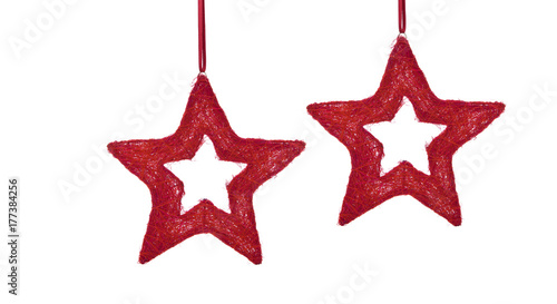 Rote Weihnachtssterne