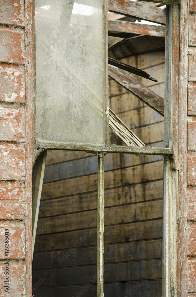 Deserted old wooden farm house Deserted old wooden farm house