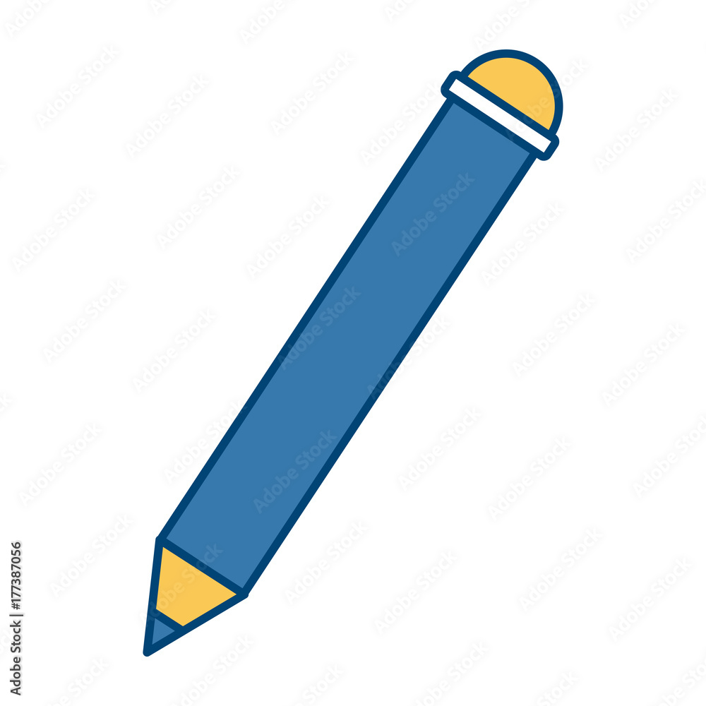 Woden pencil isolated icon vector illustration graphic design Woden pencil isolated icon vector illustration graphic design