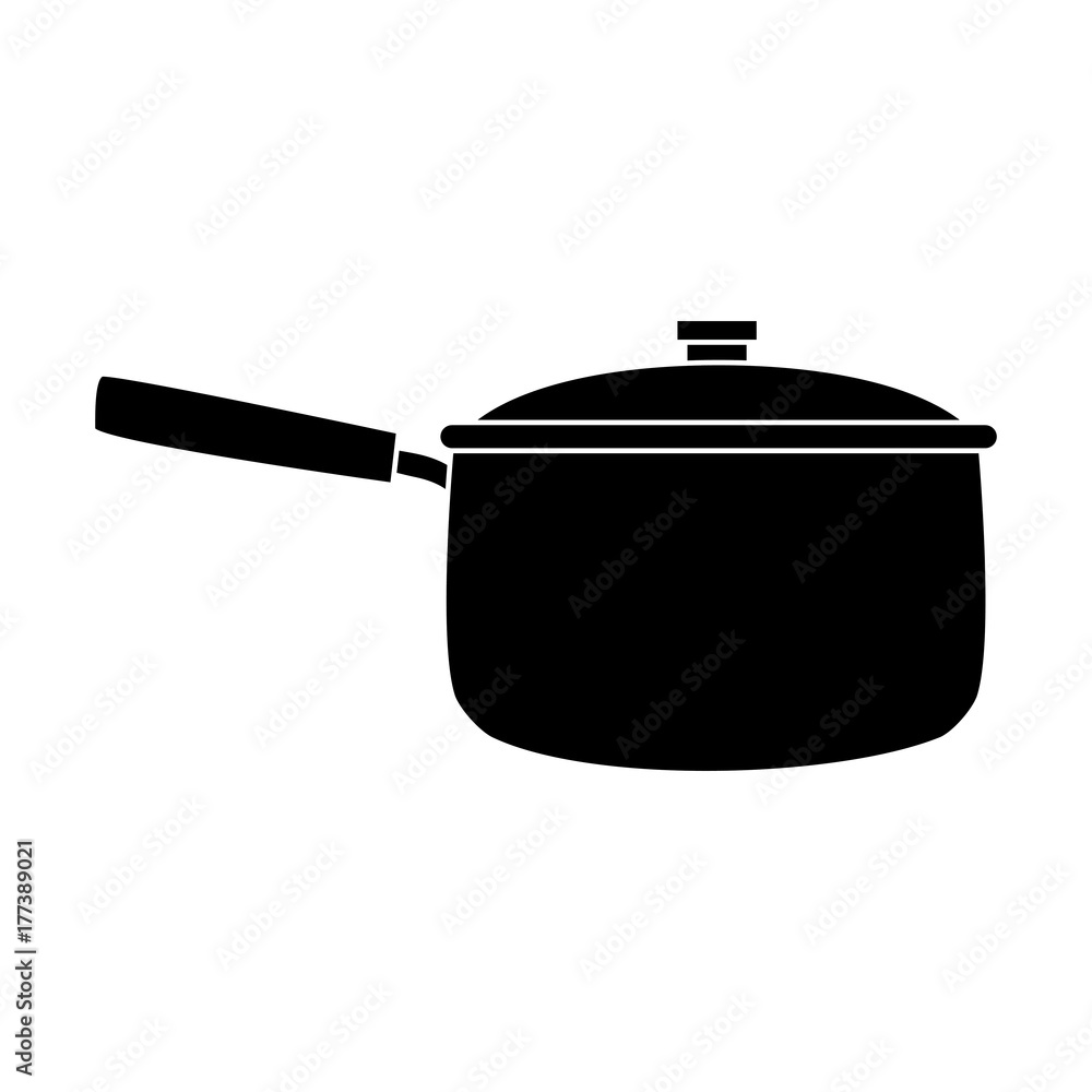 Pot kitchen utensil icon vector illustration graphic design Pot kitchen utensil icon vector illustration graphic design