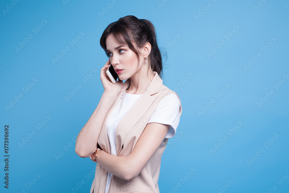 Beautiful successful young business woman Beautiful successful young business woman