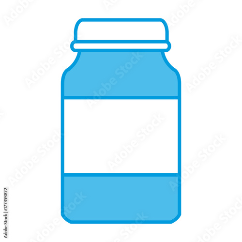 plastic product bottle icon vector illustration graphic design