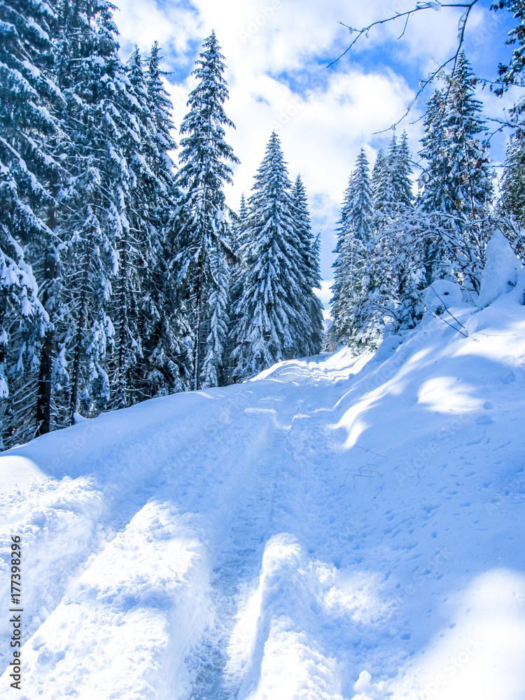 Winterlandschaft Österreich Winterlandschaft Österreich