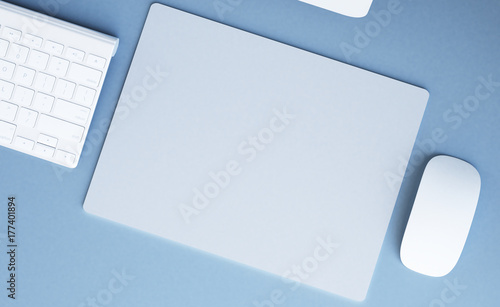Tableau sur toile mousepad mock up
