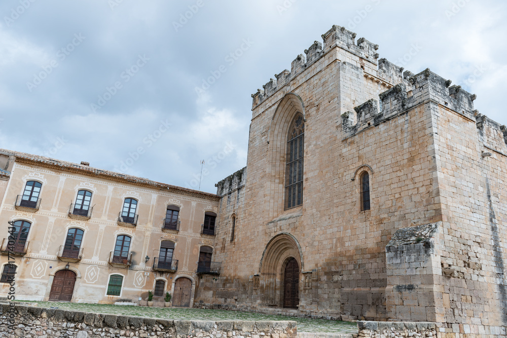 Details of the Monastery of Santes Creus 12th century Cistercian abbey (Tarragona-Spain)