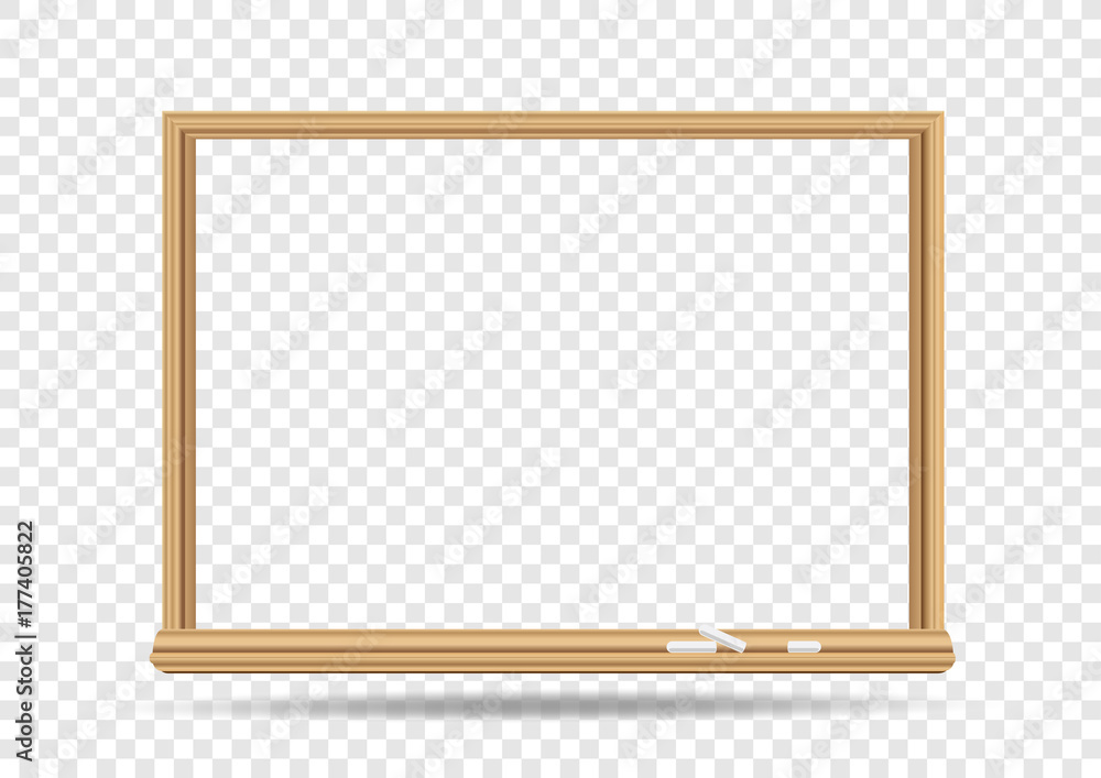 Fototapeta premium blackboard template transparent