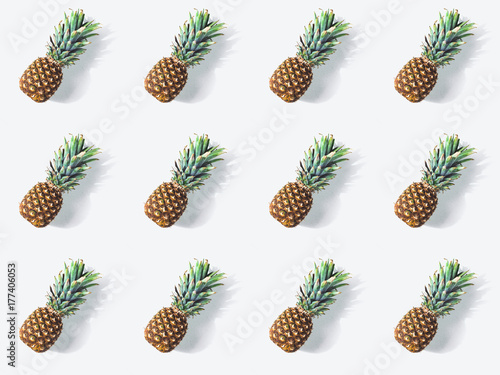 ripe pineapples