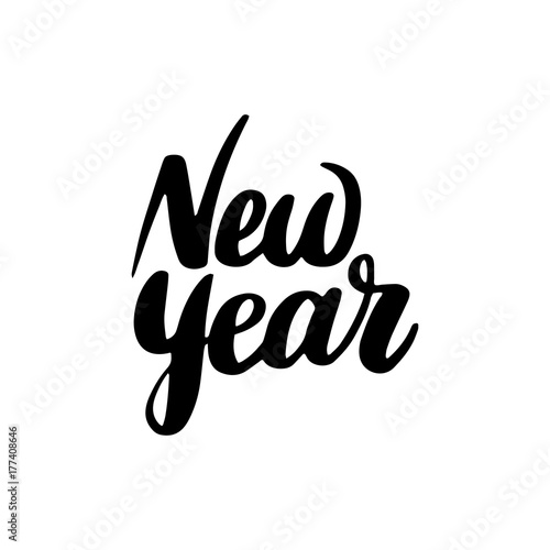 New Year Lettering