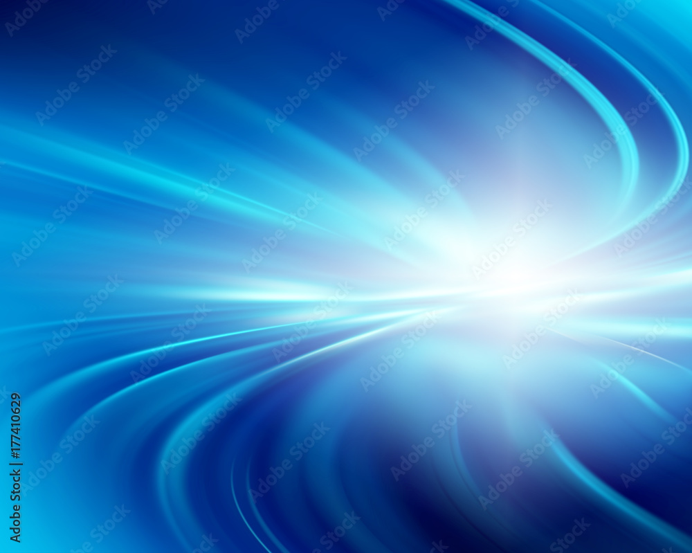 Abstract blue background