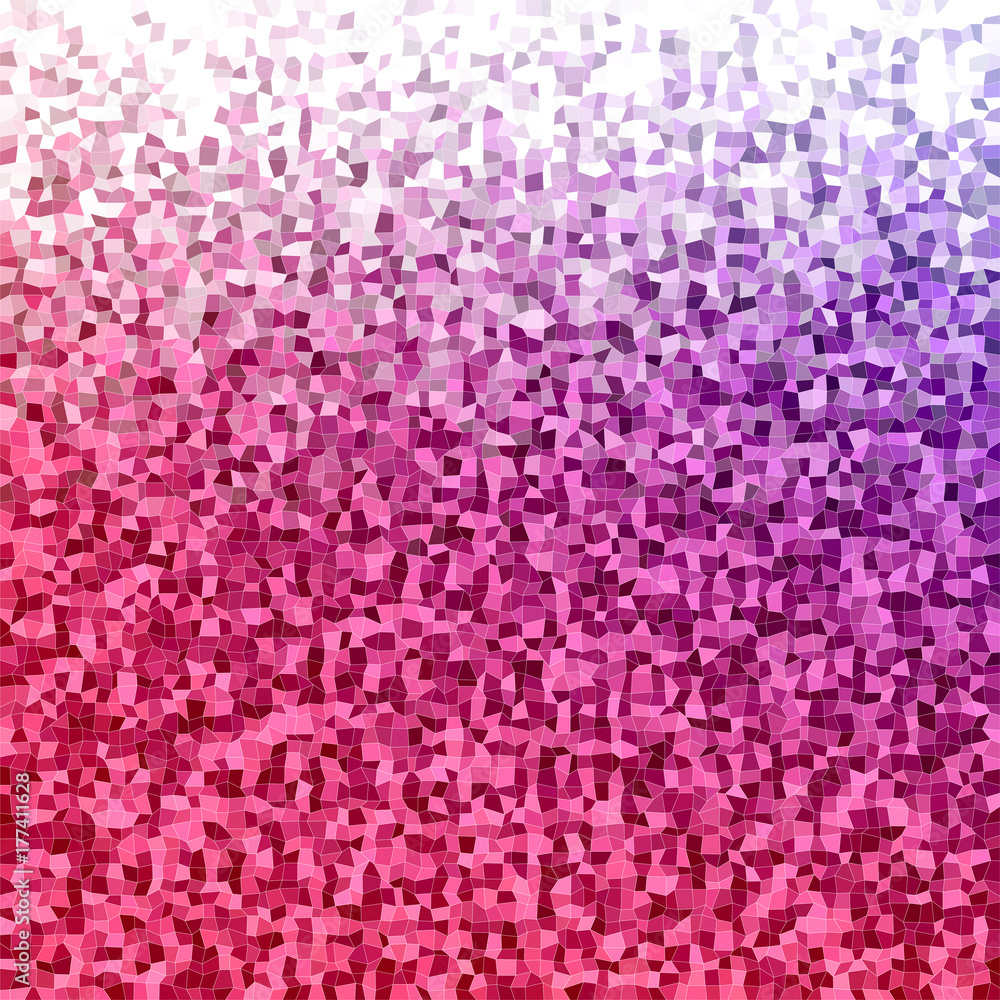 Fototapeta premium Red, purple color irregular rectangle mosaic vector background