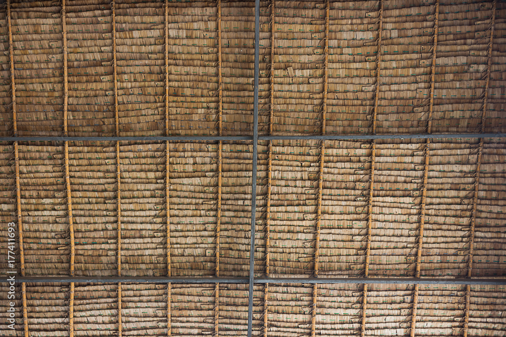 Texture of thatched roof Texture of thatched roof