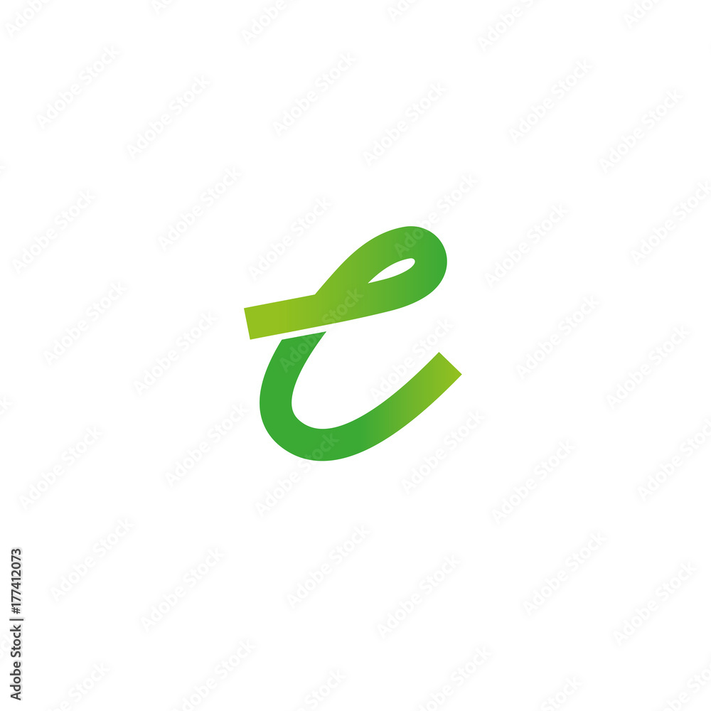Letter L logo. Design template elements, curved lines, eco. Letter L logo. Design template elements, curved lines, eco.