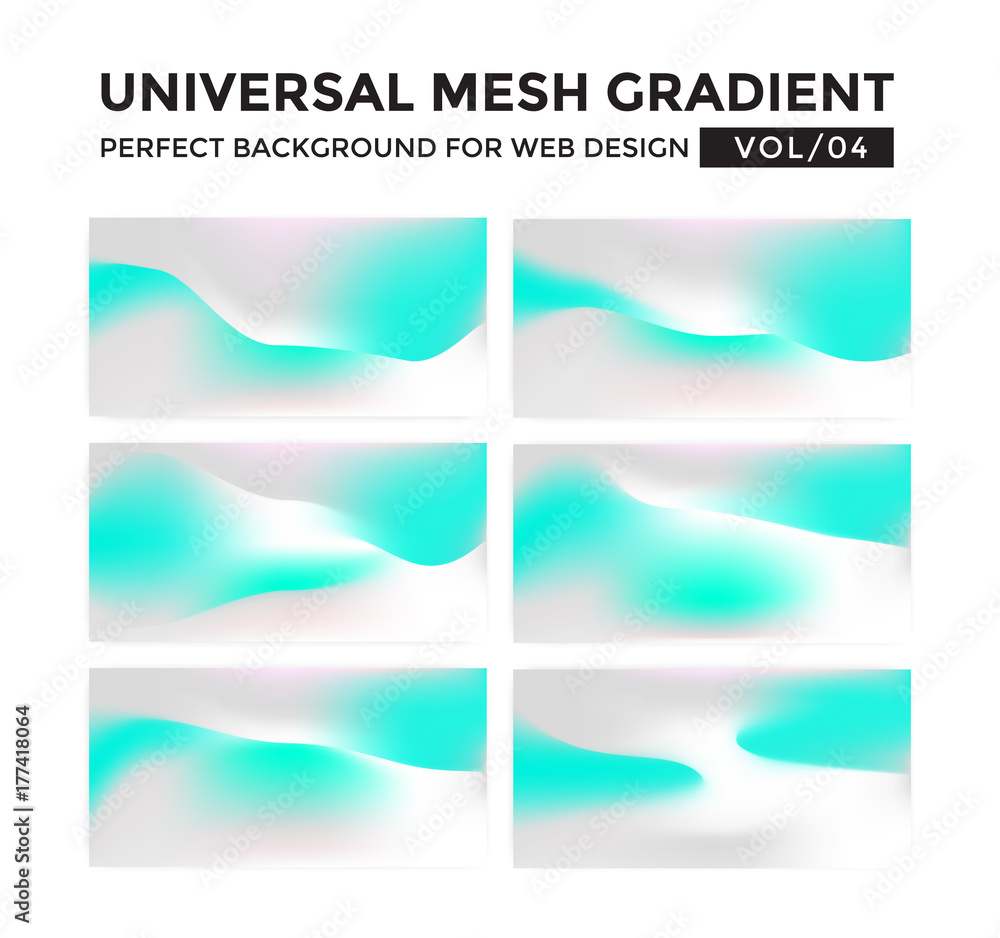 Iridescent colored universal mesh gradient Iridescent colored universal mesh gradient