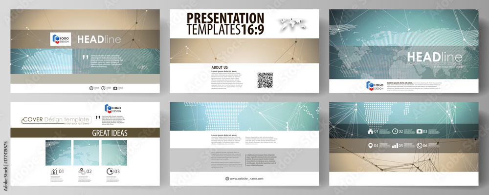 The minimalistic abstract vector illustration of the editable layout of high definition presentation slides design business templates. Chemistry pattern with molecule structure. Medical DNA research. The minimalistic abstract vector illustration of the editable layout of high definition presentation slides design business templates. Chemistry pattern with molecule structure. Medical DNA research.