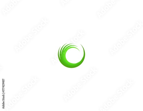 Circle Wave Abstract Creative Modern Logo