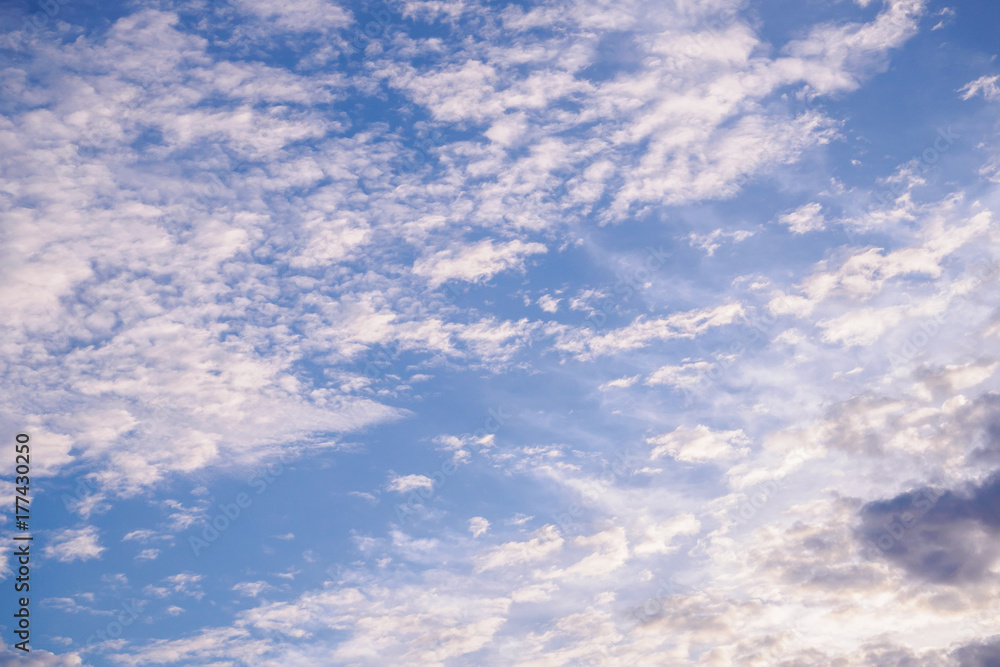 blue sky with clouds nature abstract background blue sky with clouds nature abstract background