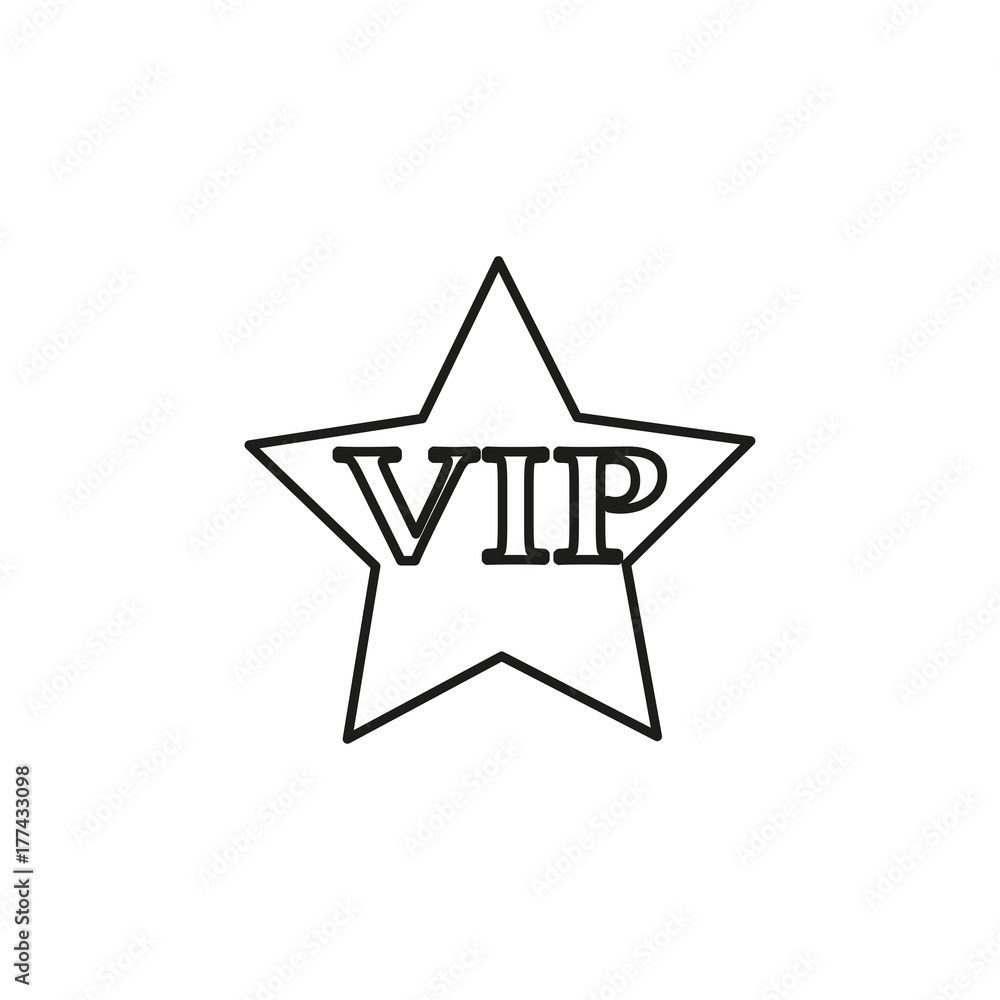 vip star icon