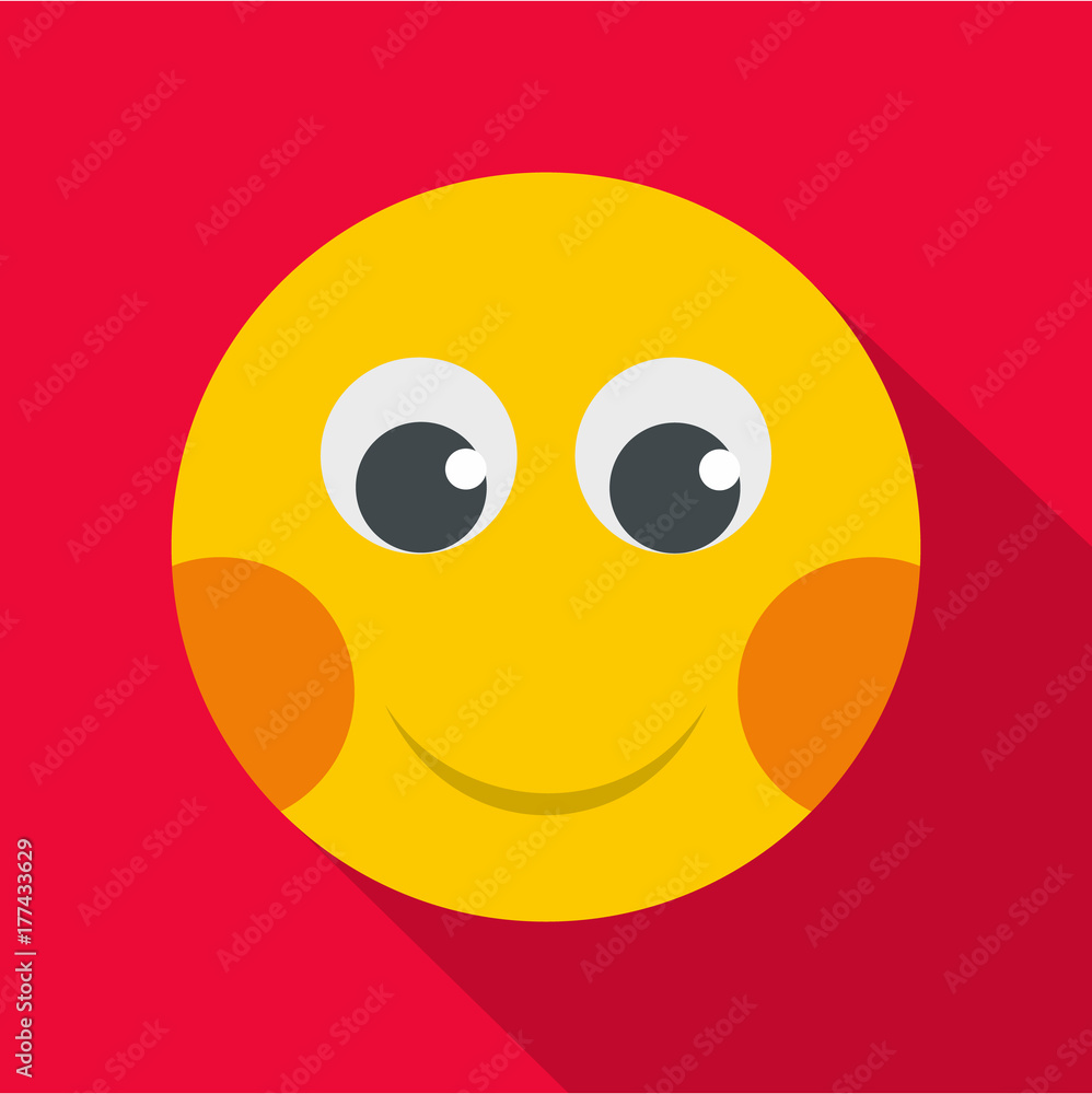 Smile icon vector flat Smile icon vector flat