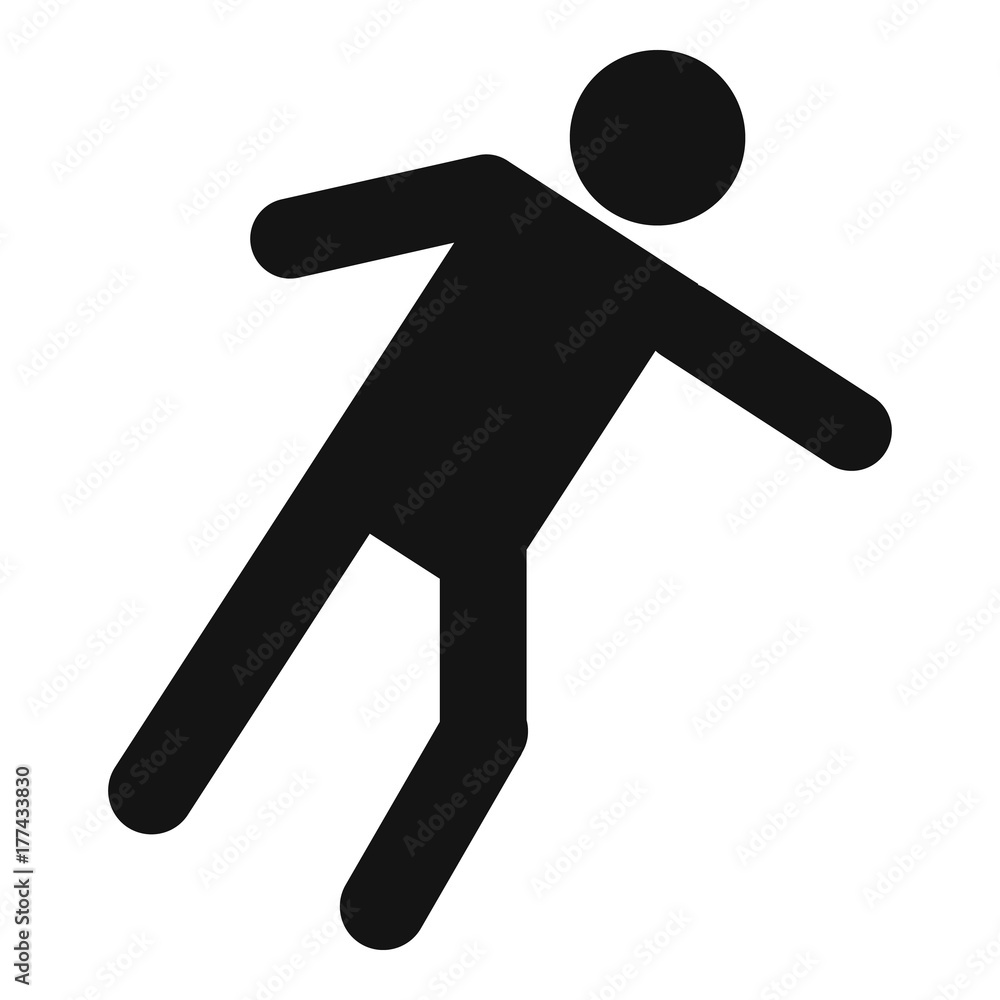 Stick figure stickman icon pictogram vector simple Stick figure stickman icon pictogram vector simple